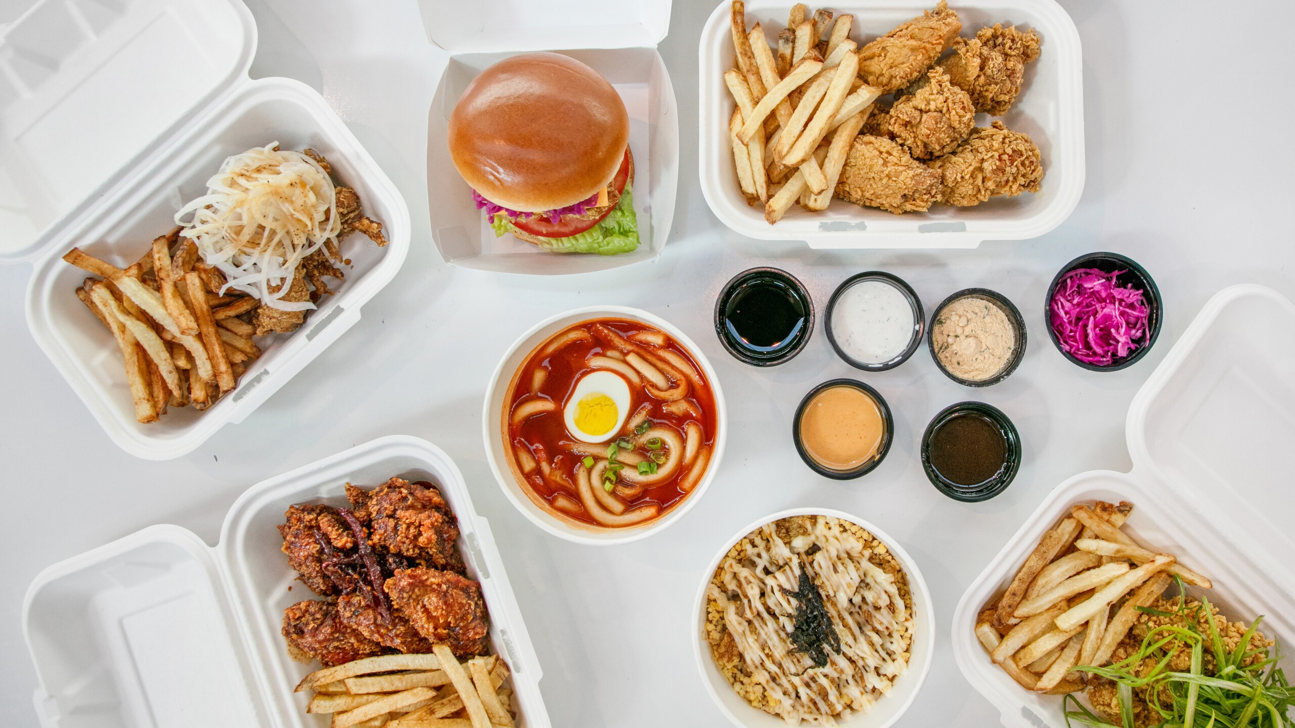 Oh My Chicken signature sauces